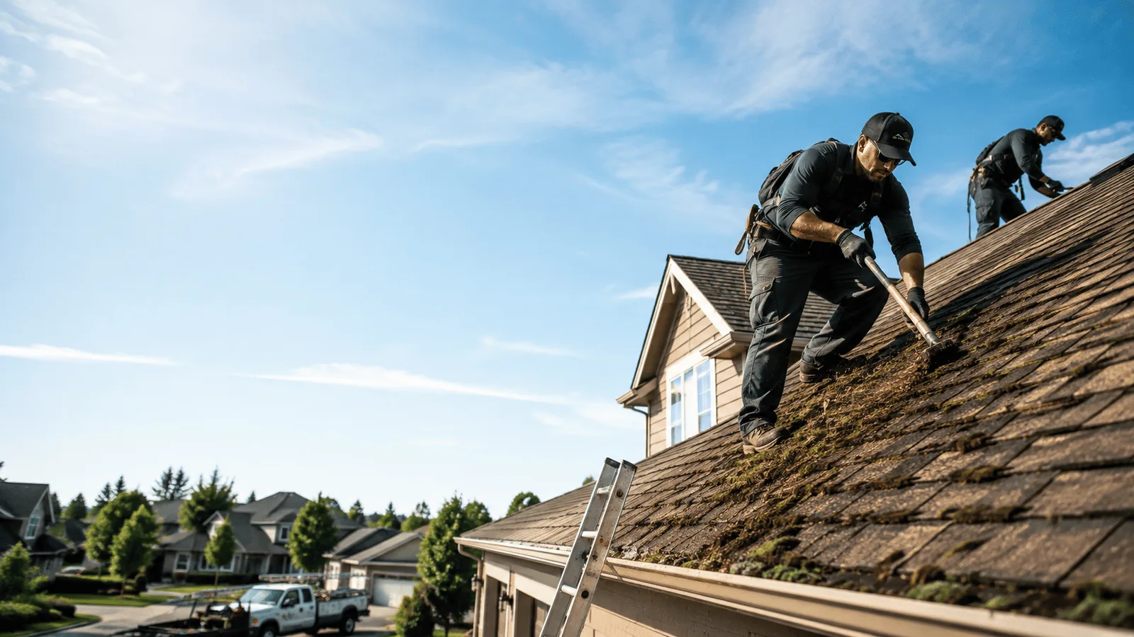 Roof Moss Removal in Milford, NE near me